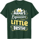 Mama's Expensive Little Bestie Funny BFF Moms Gift Kids T-Shirt - T-Shirt | Forest