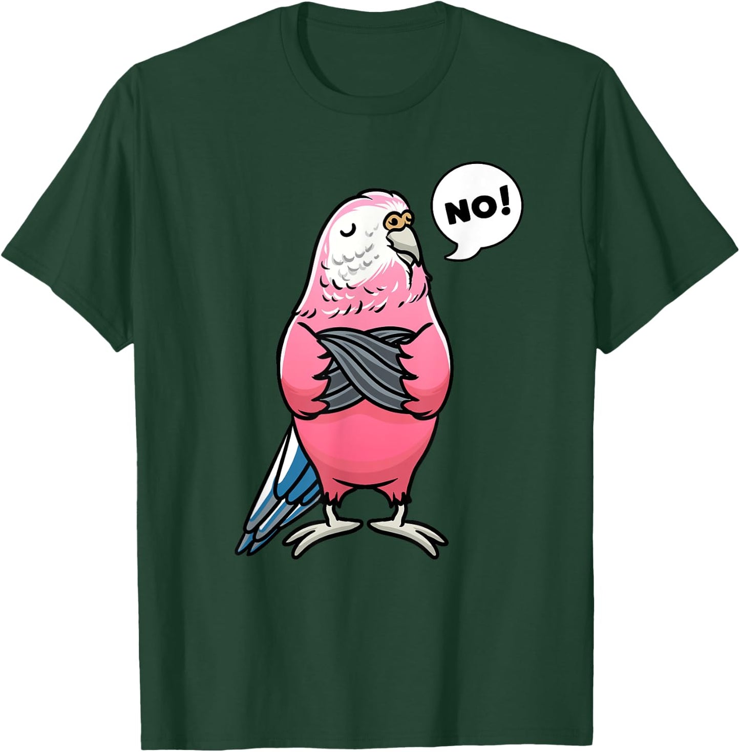 Bourke's Parrot Bird Lover Parakeet T-Shirt - T-Shirt | Forest
