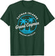Retro Grand Cayman Islands Palm Tree Beach Vintage Vacation T-Shirt - T-Shirt | Forest
