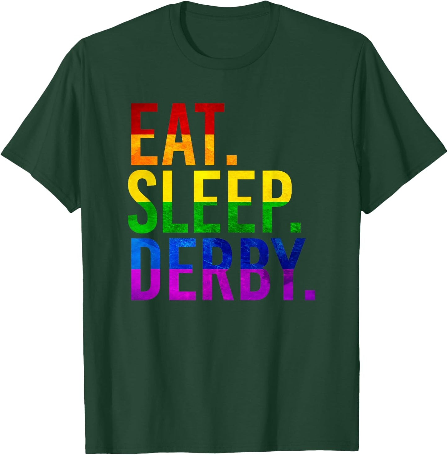 Roller Derby Pride T-Shirt - T-Shirt | Forest