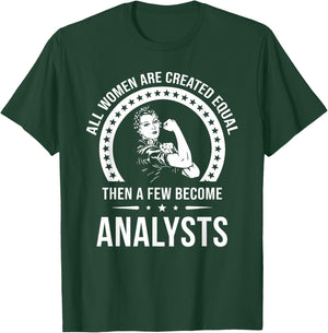 Analyst Shirts | Analyst T-Shirt - T-Shirt | Forest