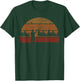 Fly Fishing Vintage Retro Trout Fishing Fisherman Gift T-Shirt - T-Shirt | Forest