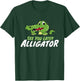Funny Crocodile See You Later Alligator T-Shirt - T-Shirt | Forest