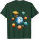 Kids 8 Year Old Shirt Boys Kids Space Solar Planets 8th Birthday T-Shirt - T-Shirt | Forest