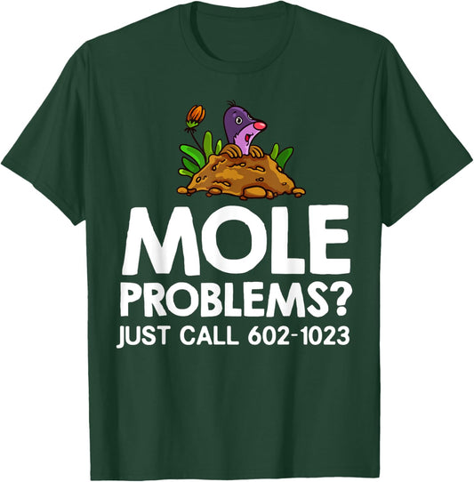 Mole Day Chemistry Gift Hunter Chemist T-Shirt - T-Shirt | Forest