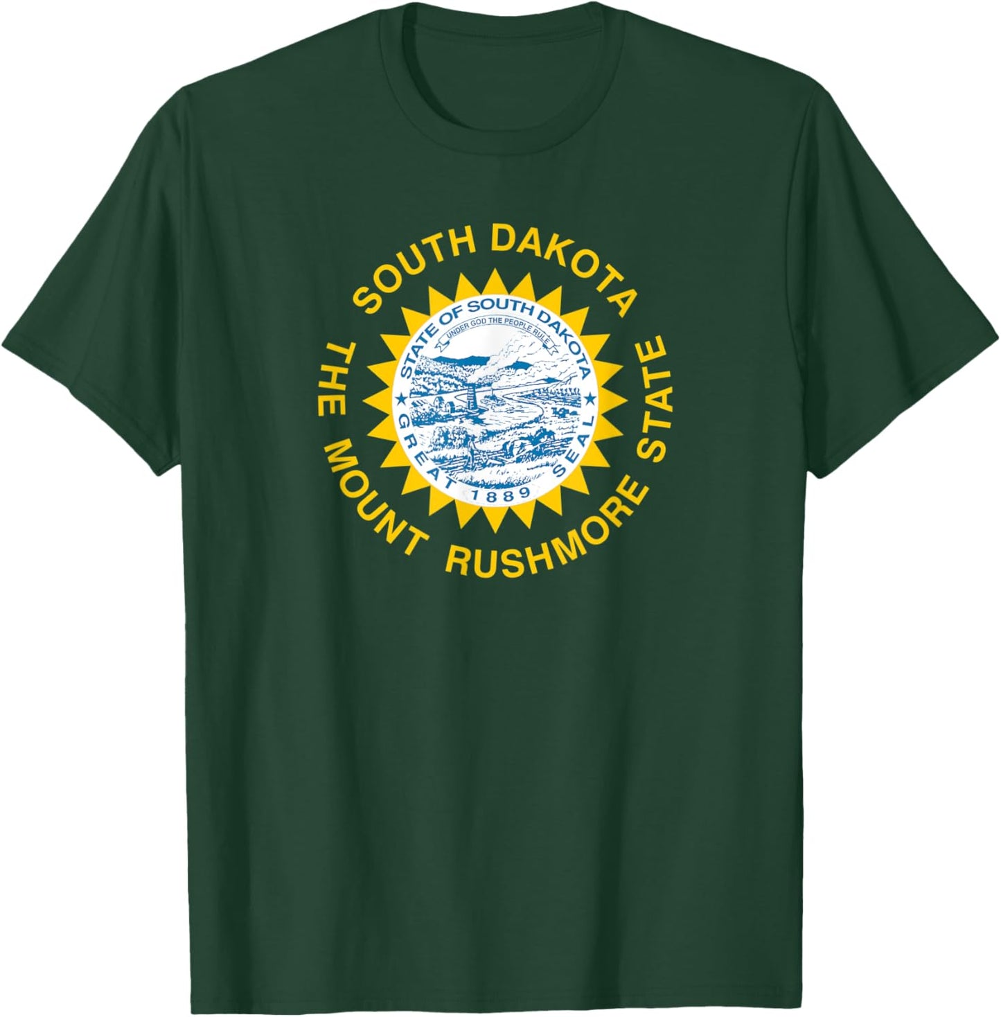 Flag of South Dakota T-Shirt - T-Shirt | Forest
