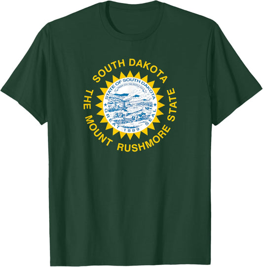 Flag of South Dakota T-Shirt - T-Shirt | Forest