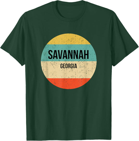 Savannah Georgia Shirt | Savannah T-Shirt - T-Shirt | Forest