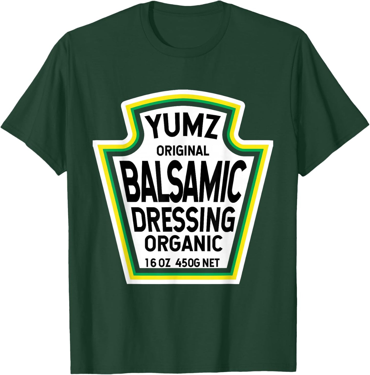 Balsamic Vinaigrette Dressing Salad Easy Halloween Costume T-Shirt - T-Shirt | Forest