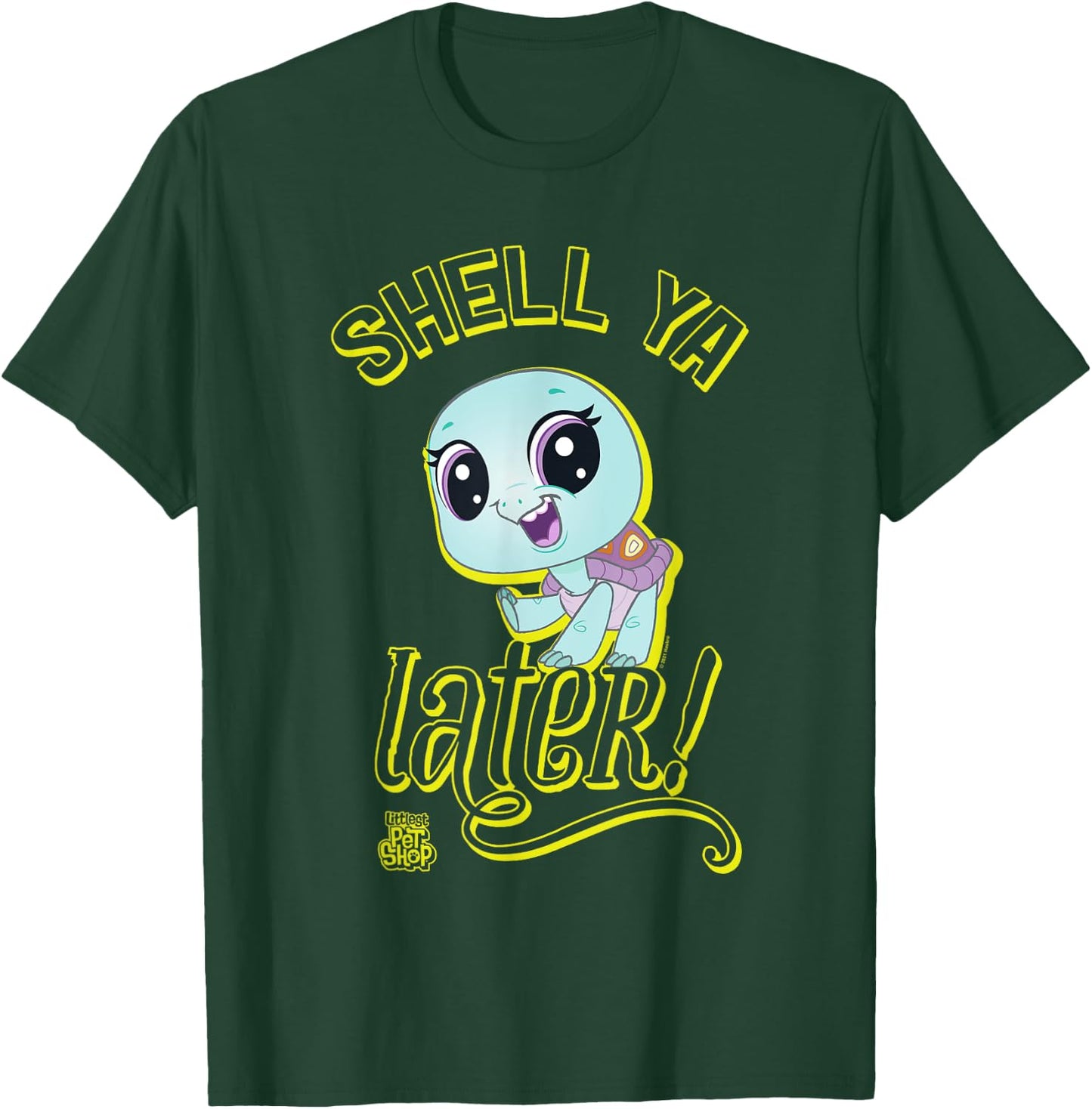 Littlest Pet Shop Shell Ya Later Turtle! T-Shirt - T-Shirt | Forest