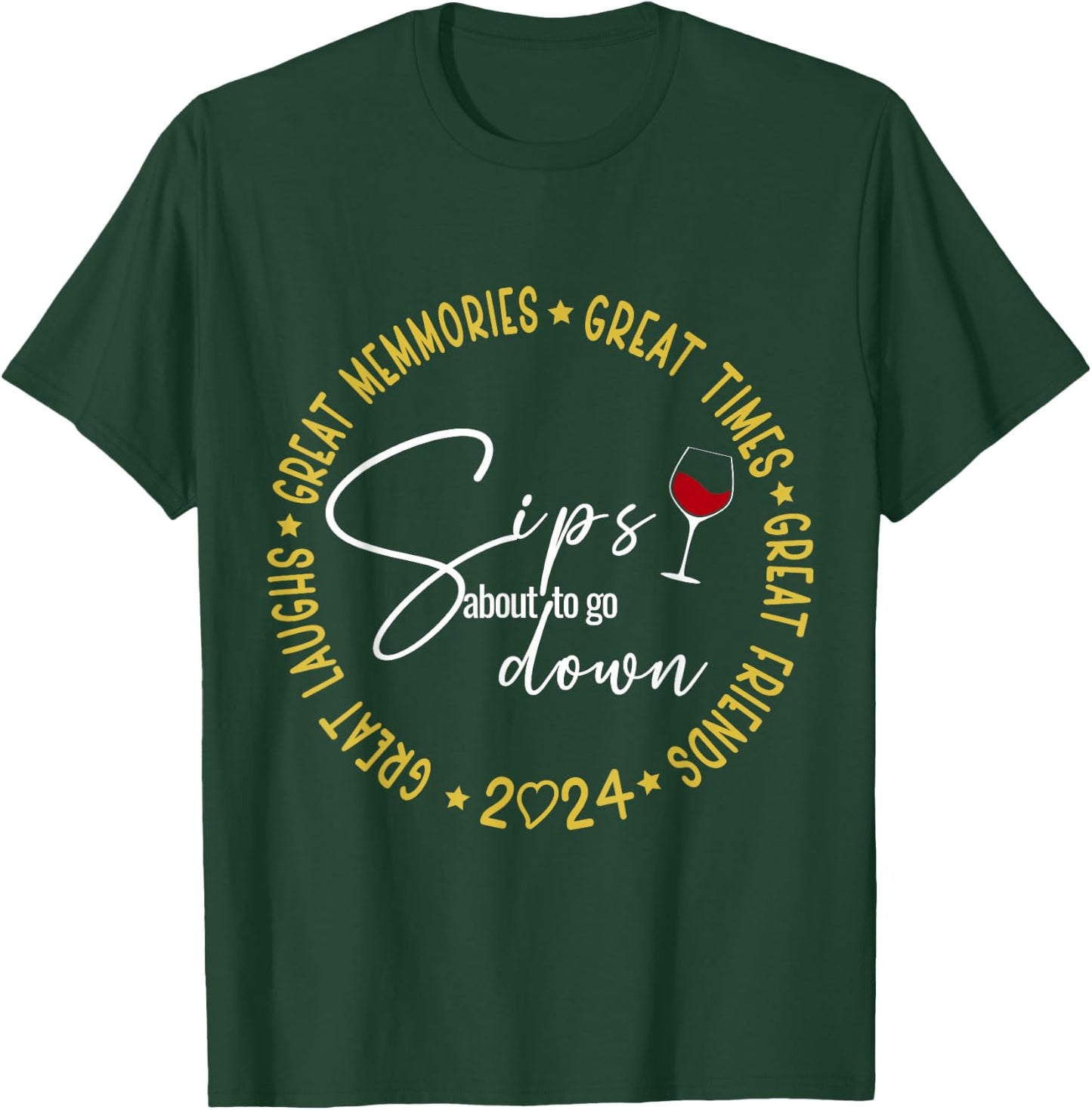 Girls Trip 2024 Weekend Birthday Vacation Matching T-Shirt - T-Shirt | Forest
