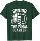 Football Senior Aunt 2026 Football Senior Auntie T-Shirt - T-Shirt | Forest