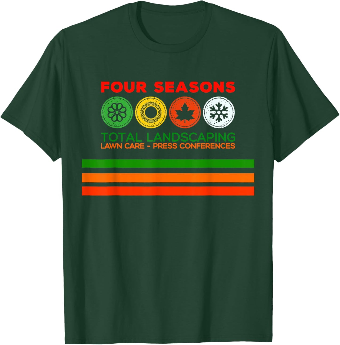 Four Season Total Landscaping - Graphic T-Shirt - T-Shirt | Forest