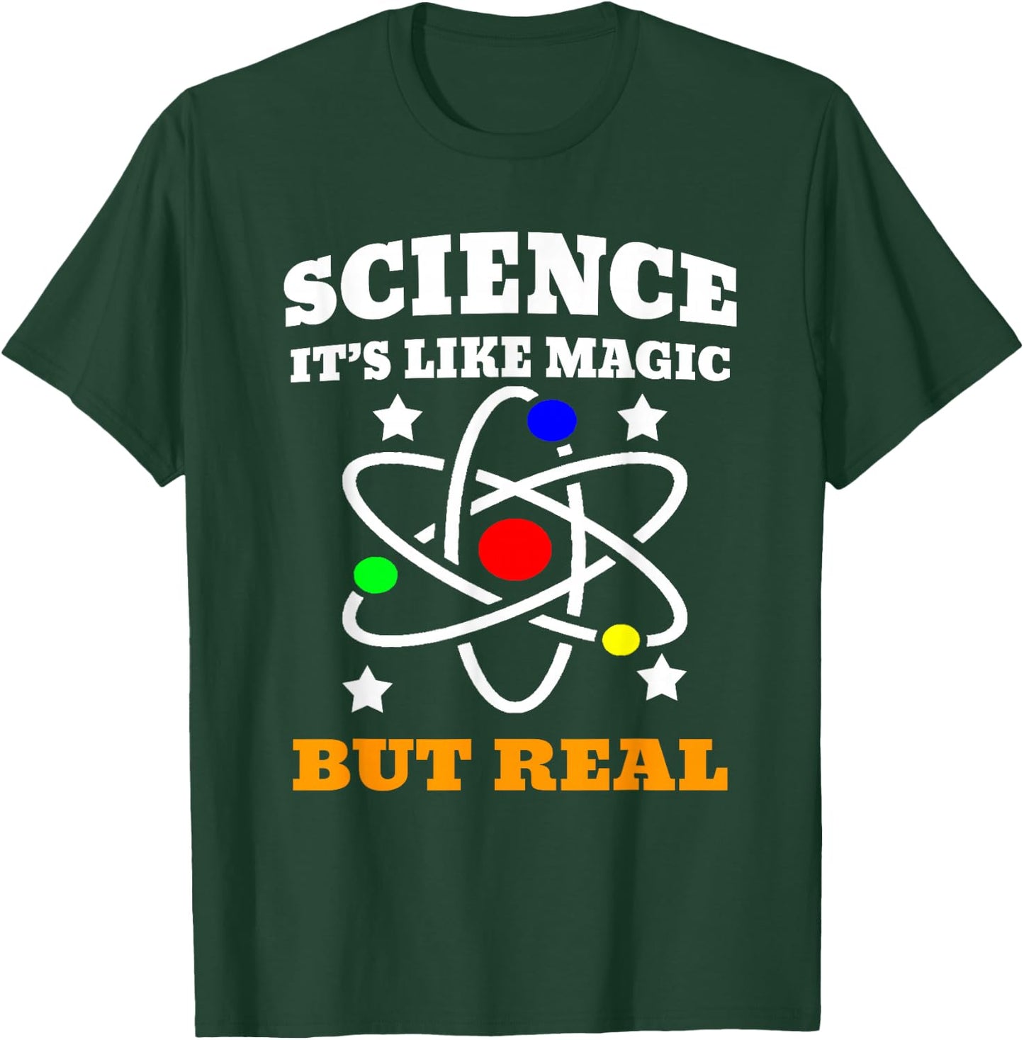 Science Its Like Magic but Real Scientist Kid T-Shirt - T-Shirt | Forest