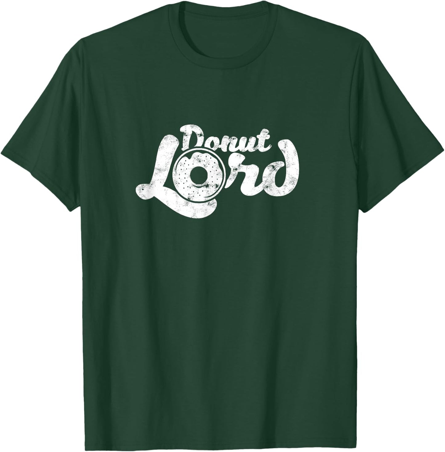 Donut Lord Pretzel Lady - Colorful Baker Donut Lovers T-Shirt - T-Shirt | Forest
