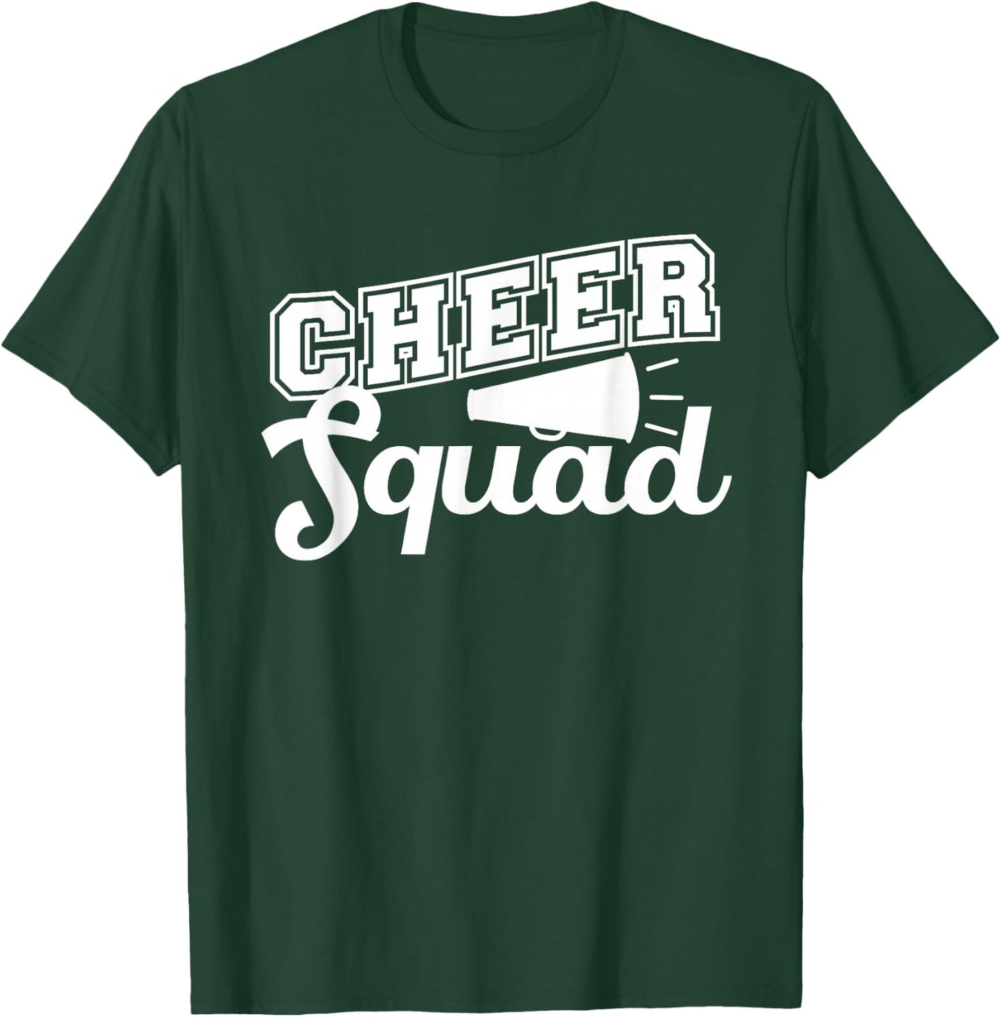 Cute Cheerleader Art Women Girls Cheer Squad Cheer Flyer T-Shirt - T-Shirt | Forest