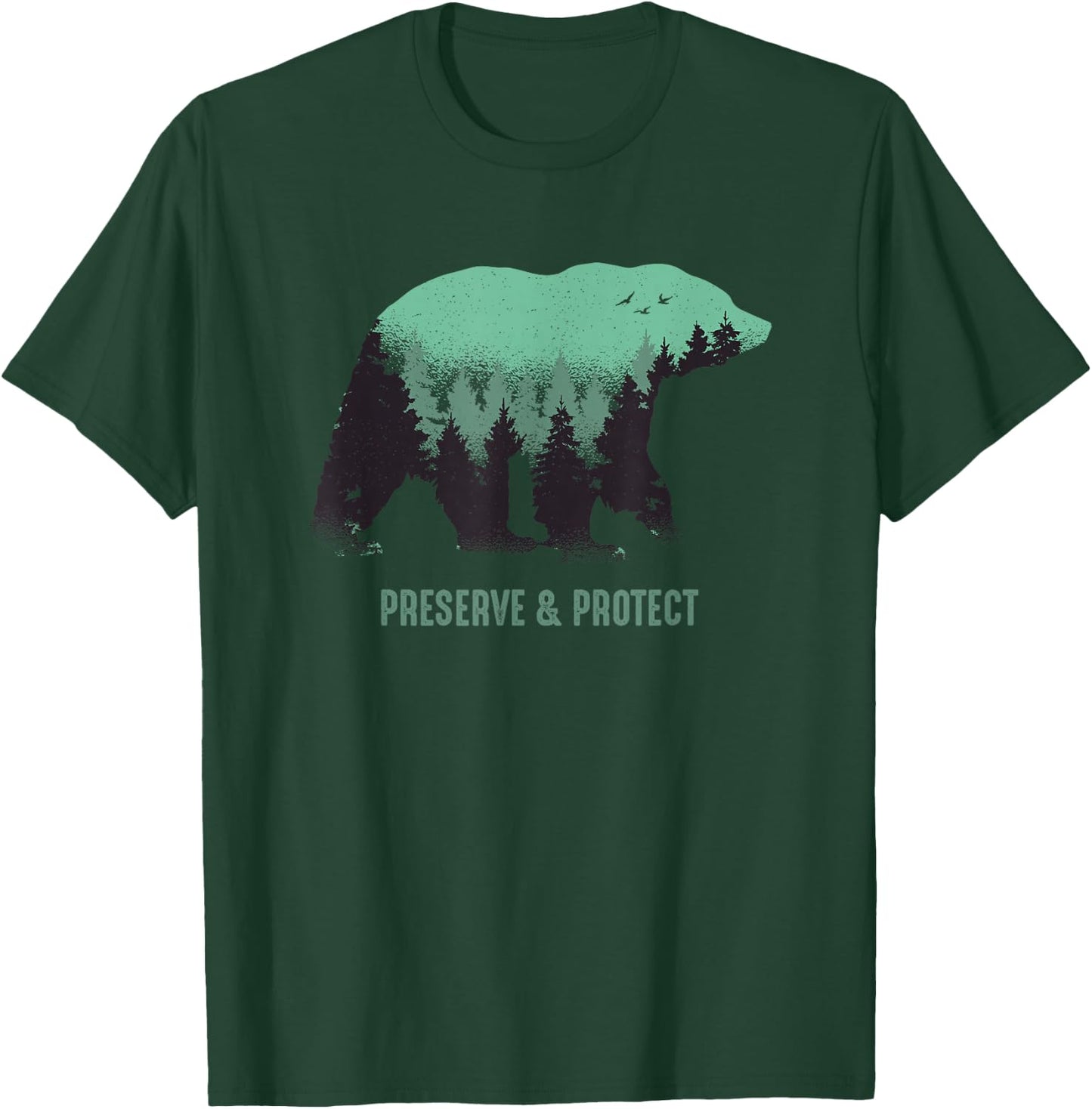 Preserve & Protect Vintage National Park Bear T-Shirt - T-Shirt | Forest