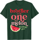 Brother of the One In A Melon Birthday Girl Watermelon First T-Shirt - T-Shirt | Forest