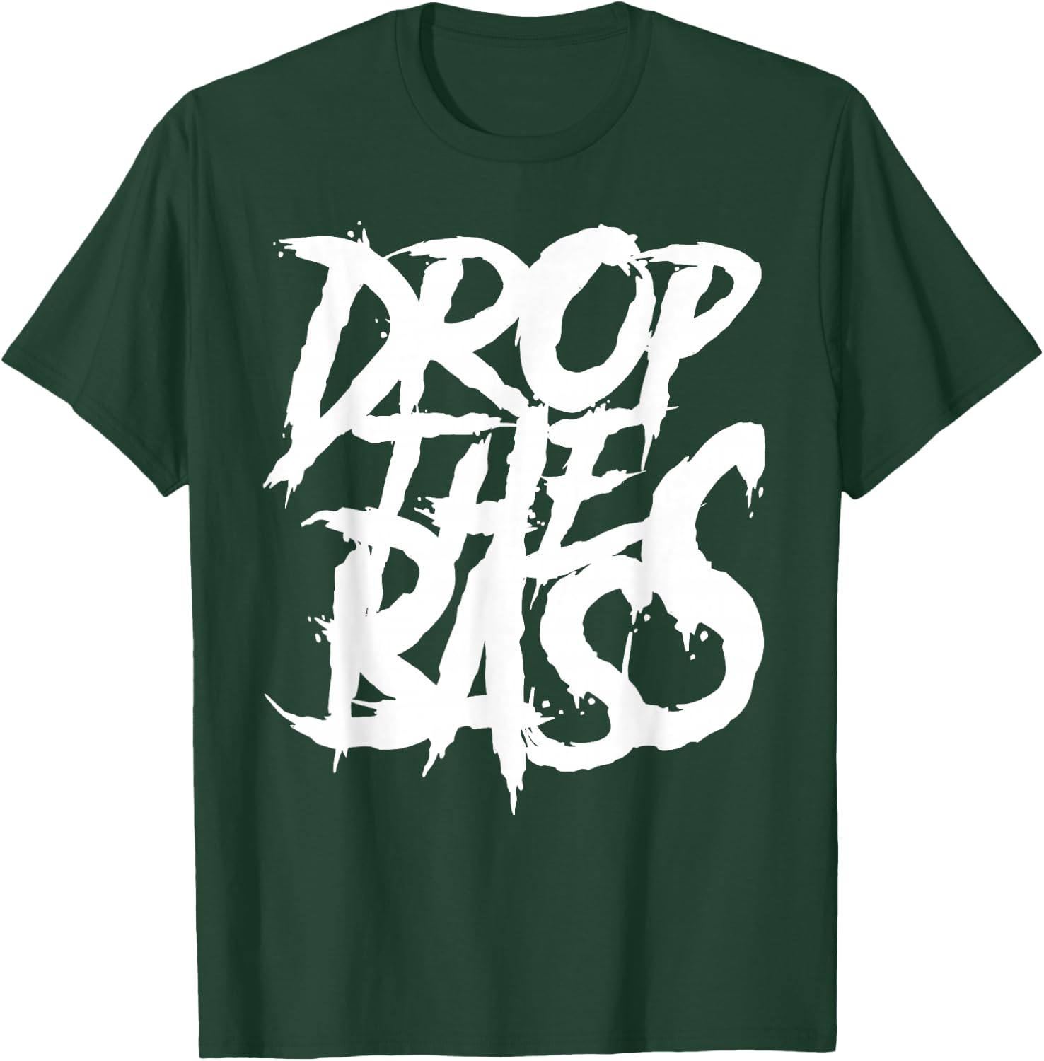 Dubstep Drop The Bass Shirt, Riddim Rave EDM Junglist Dj Dnb T-Shirt - T-Shirt | Forest