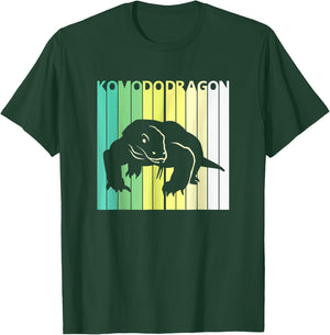 Wild Animal Komodo Dragon St Patrick's Day T-Shirt - T-Shirt | Forest