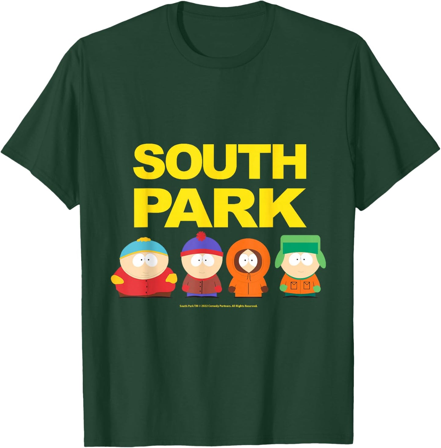 South Park Gang Below Logo T-Shirt - T-Shirt | Forest