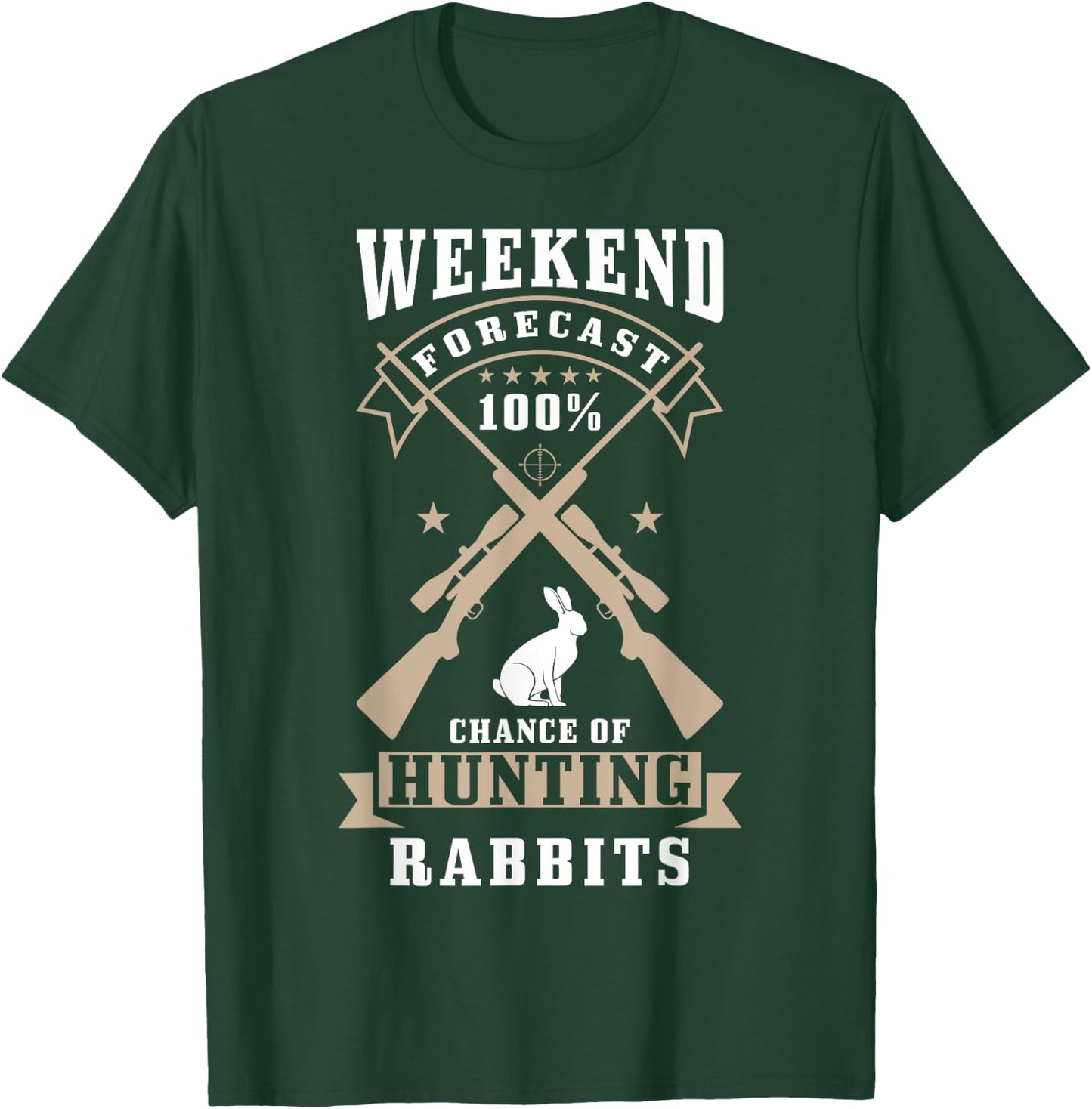 Rabbit Hunter Design with Saying for Rabbit Hunting T-Shirt - T-Shirt | Forest
