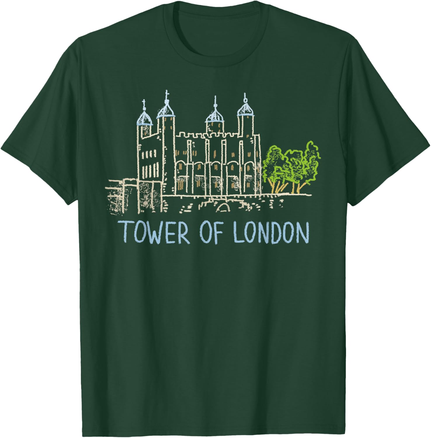 Tower of London T-Shirt - T-Shirt | Forest