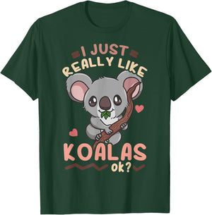 Koalas Koala Bear Australian T-Shirt - T-Shirt | Forest