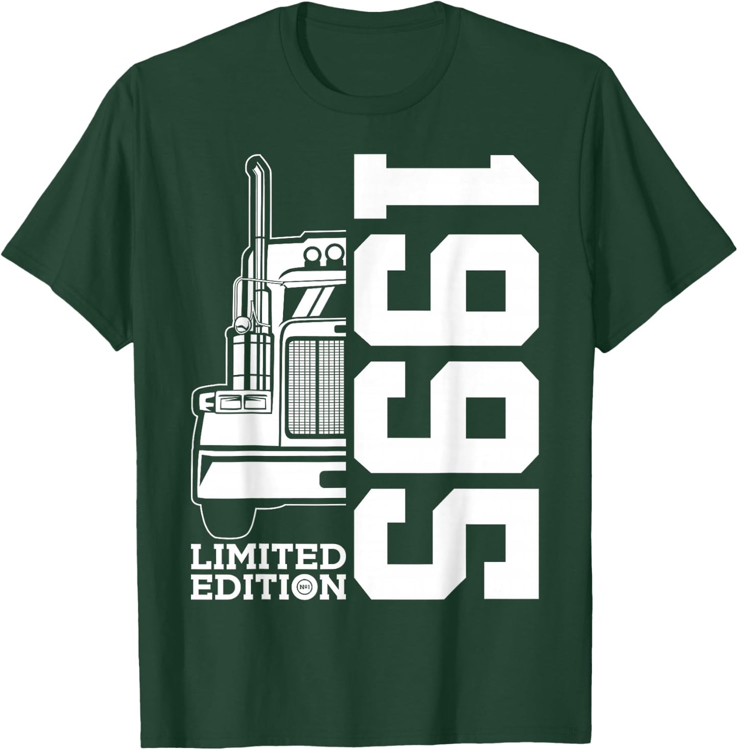 31 Years Trucker 1995 Trucker Driver 31st Birthday T-Shirt - T-Shirt | Forest