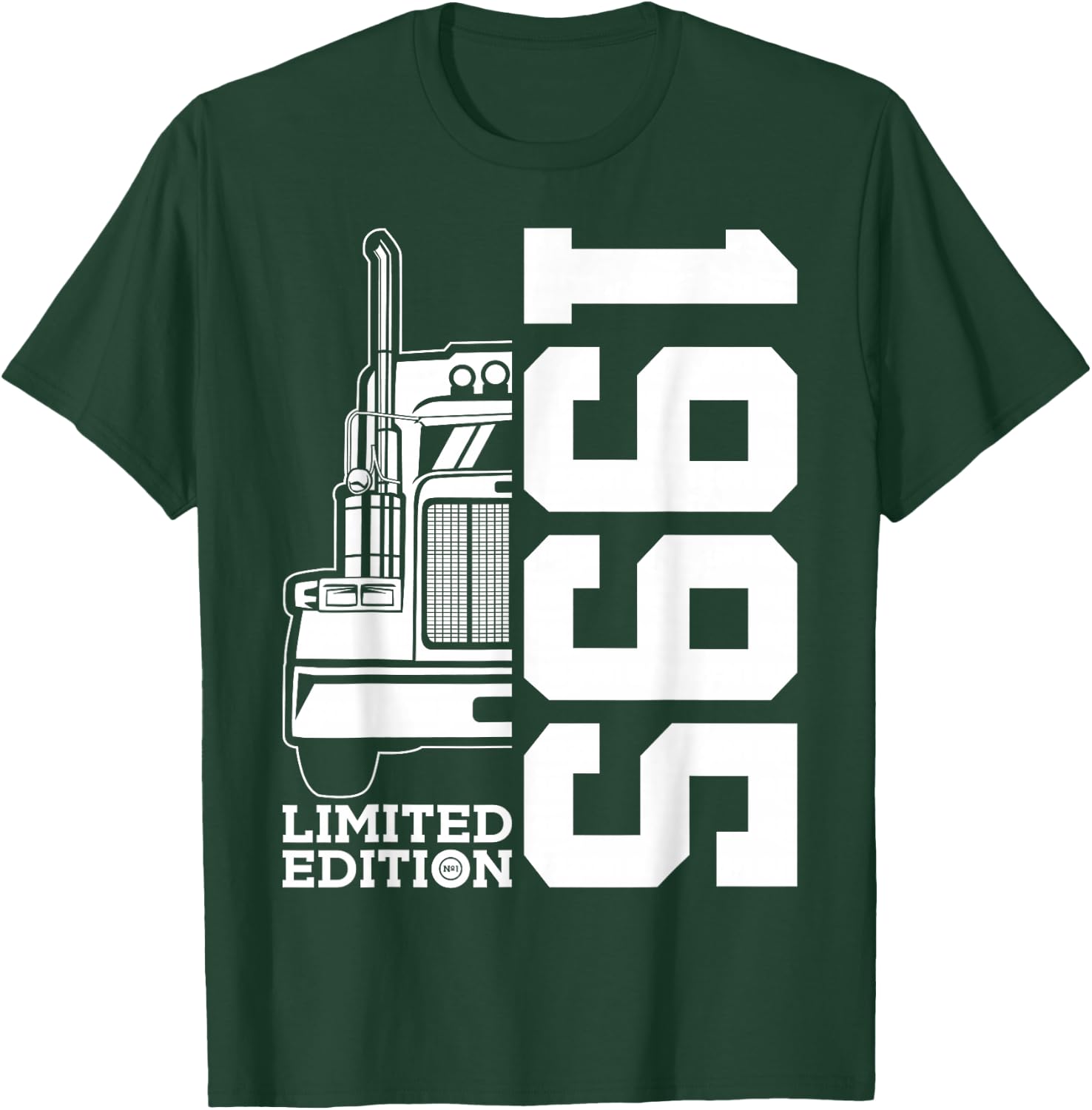31 Years Trucker 1995 Trucker Driver 31st Birthday T-Shirt - T-Shirt | Forest