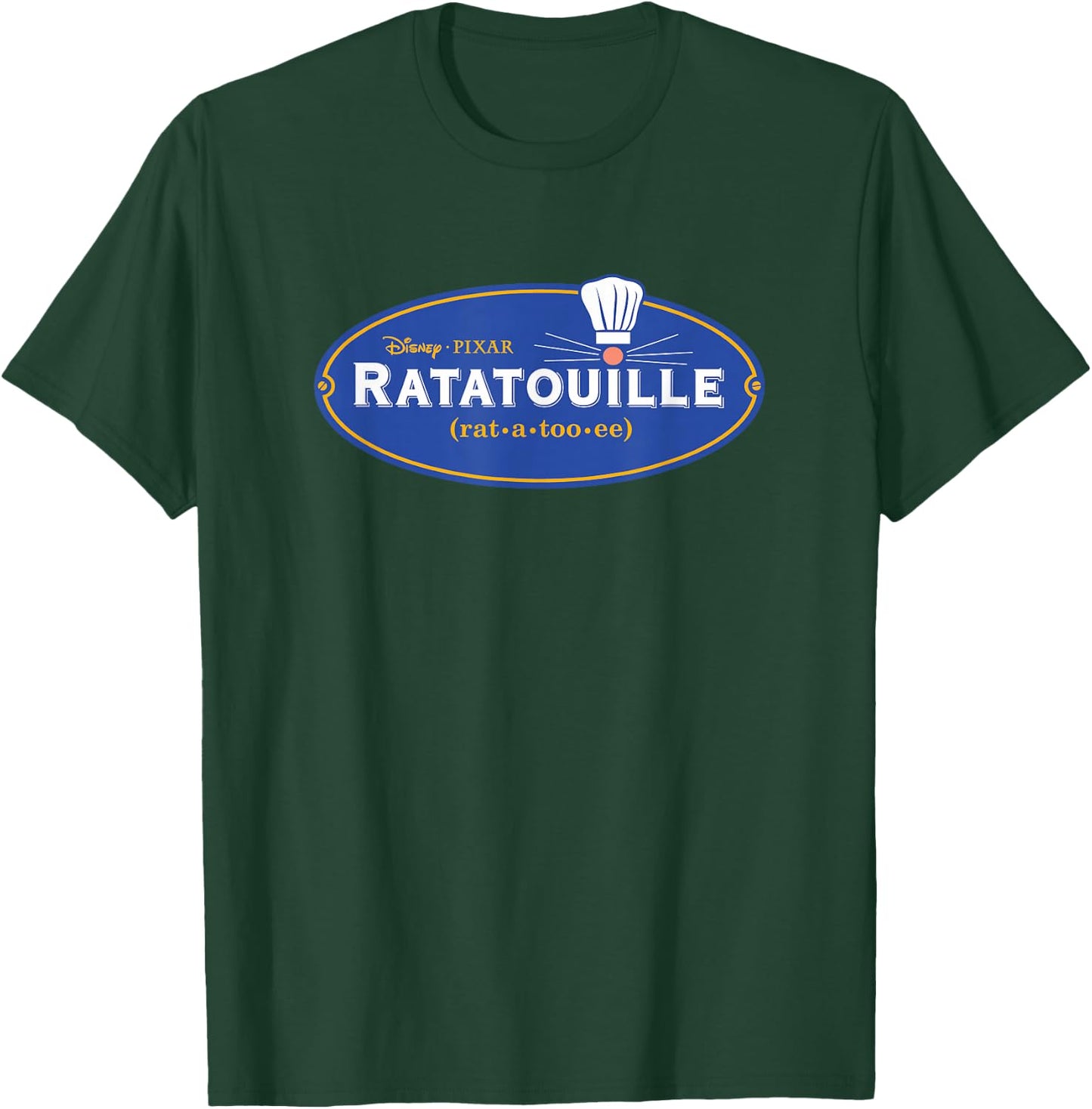 Disney Pixar Ratatouille Movie Logo T-Shirt - T-Shirt | Forest