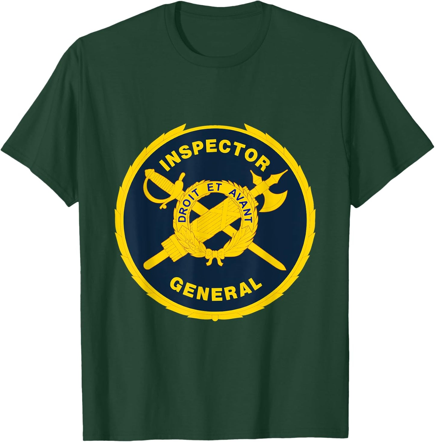 Inspector General Identification Badge (IGIB) US Army IG T-Shirt - T-Shirt | Forest