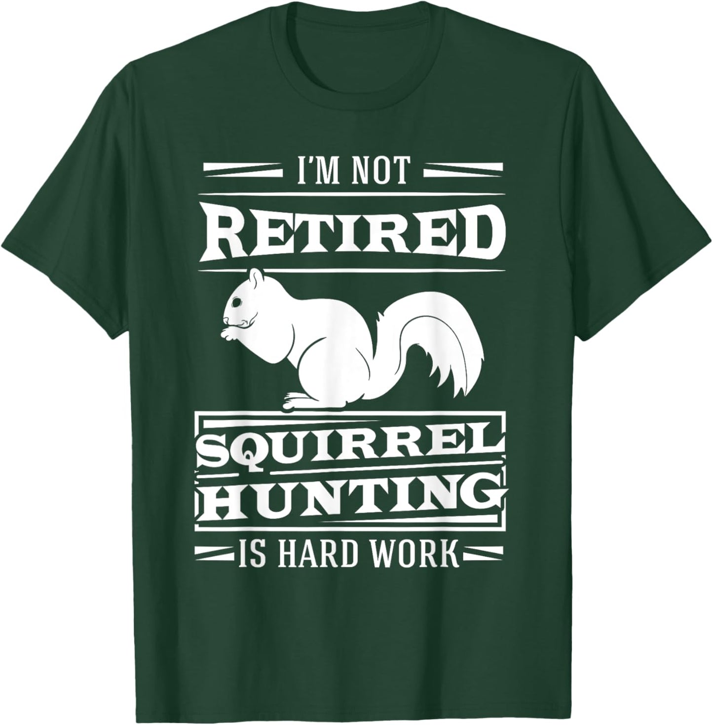 Squirrel Hunter Marrmots Rifle Hunting Chipmunks Gift T-Shirt - T-Shirt | Forest