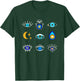 Evil Eye Curse Protection Seeing Eyes Evil Eye T-Shirt - T-Shirt | Forest
