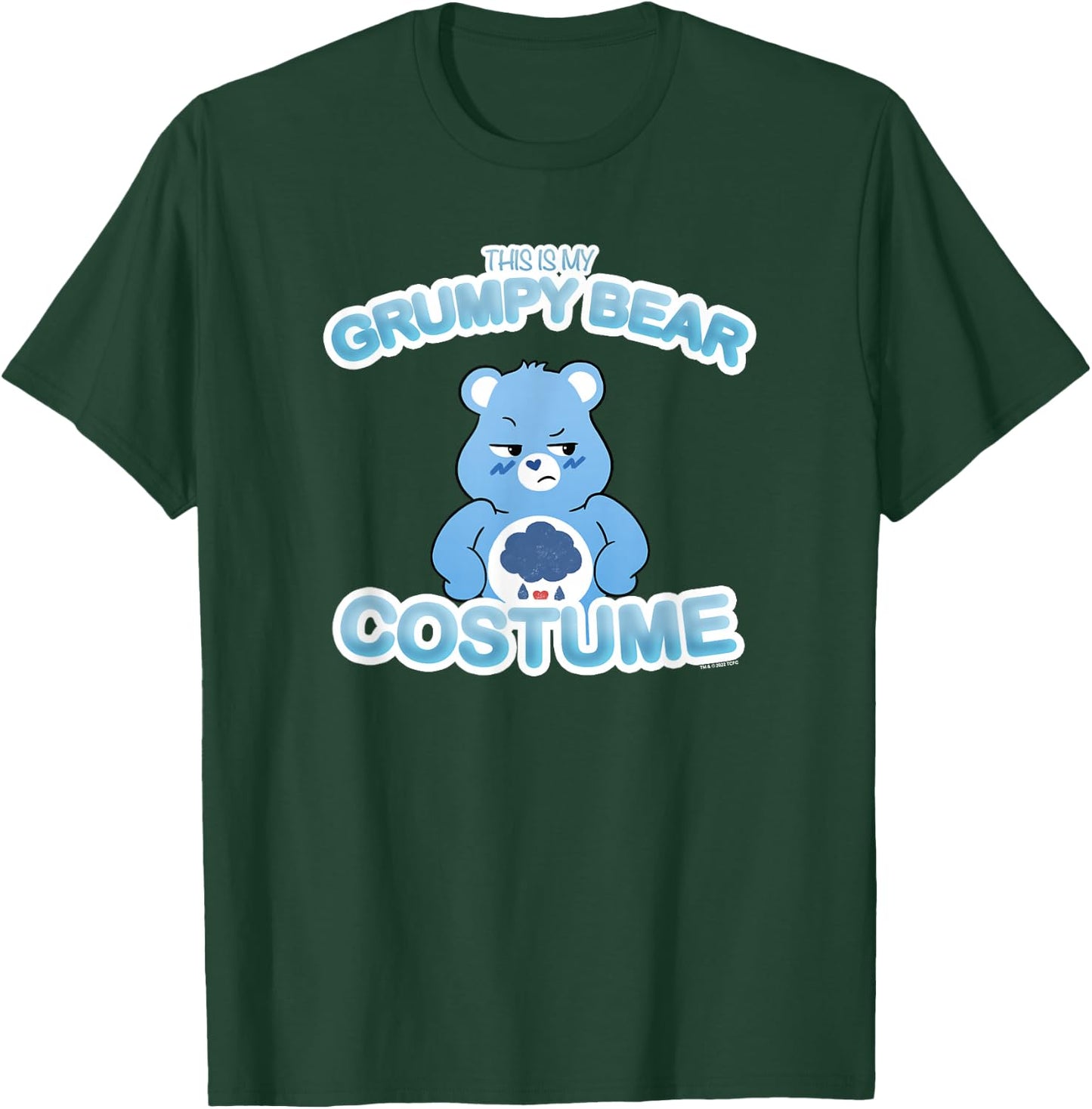 Care Bears Halloween This is My Grumpy Bear Costume T-Shirt - T-Shirt | Forest