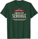 Christmas Carol, Ebenezer Scrooge, Holiday Design, Tradition T-Shirt - T-Shirt | Forest