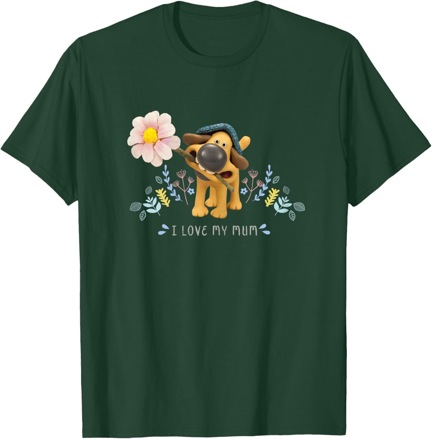 Shaun the Sheep: Bitzer I Love My Mum T-Shirt - T-Shirt | Forest