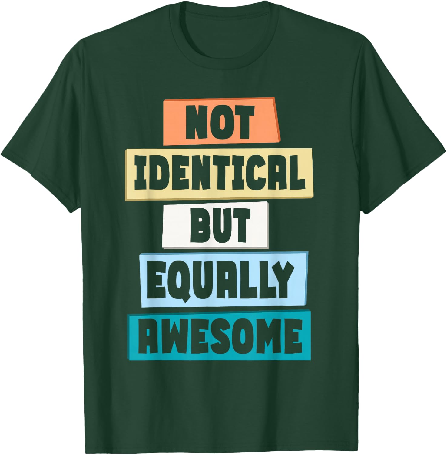 Matching Twin Sibling Twinning Twins Matching Fraternal T-Shirt - T-Shirt | Forest