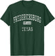 Fredericksburg Texas TX Vintage T-Shirt - T-Shirt | Forest