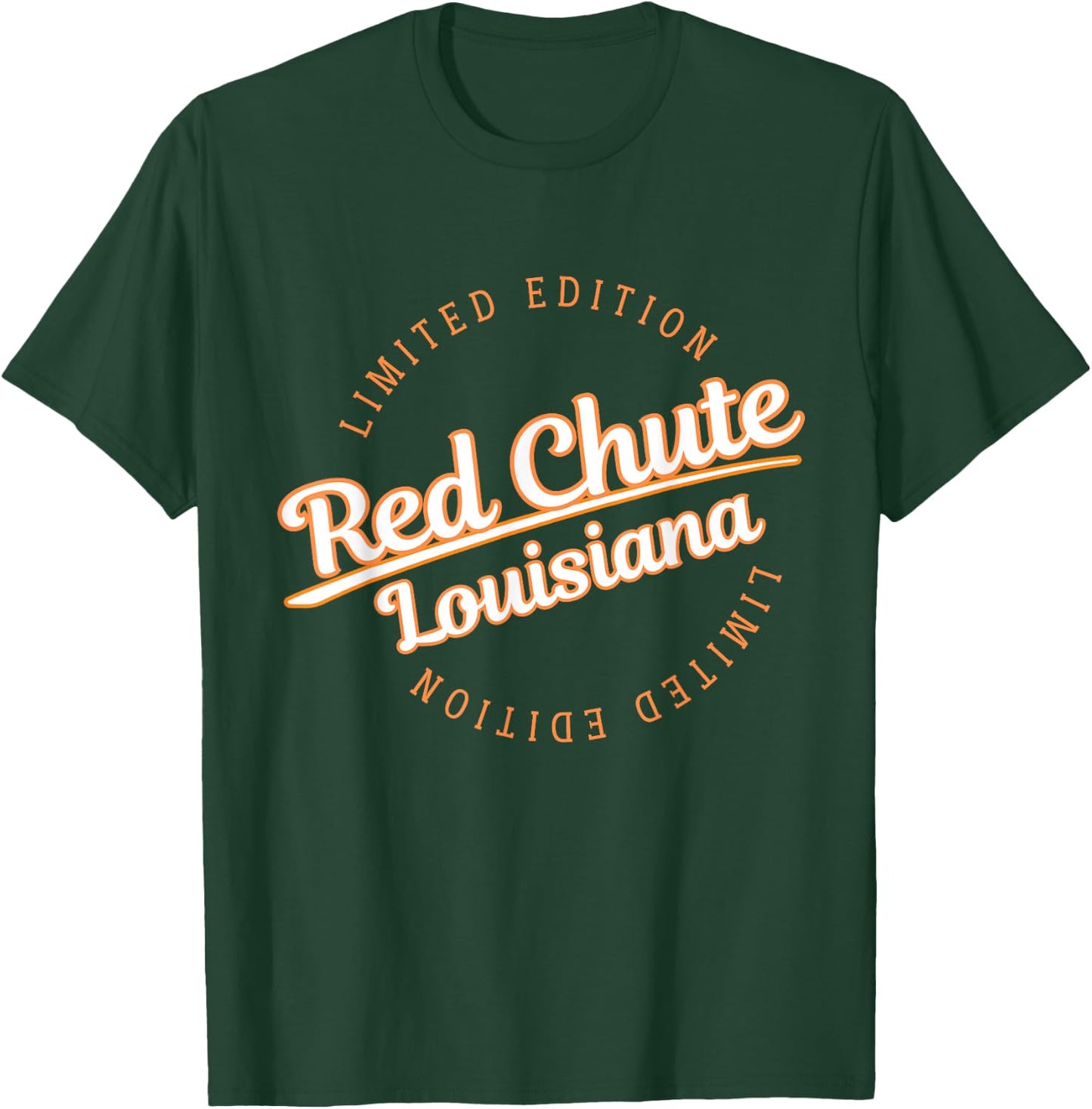 Retro Athletic Red Chute LA Apparel T-Shirt - T-Shirt | Forest