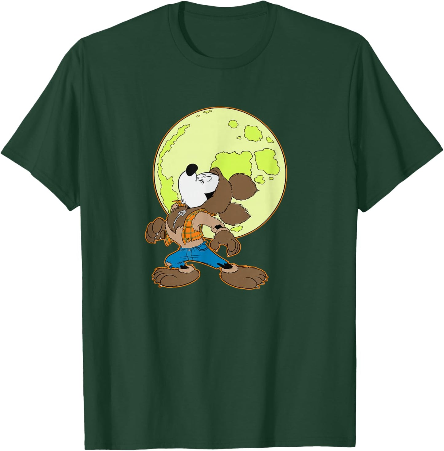 Disney - Halloween Mickey the Wolfman T-Shirt - T-Shirt | Forest