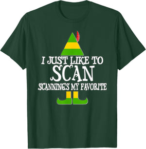 I Just Like To Scan Ultrasound CT MRI US Christmas T Shirt T-Shirt - T-Shirt | Forest