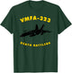 VMFA-323 Fighter Attack Squadron F/A-18 Hornet Jet T-Shirt - T-Shirt | Forest