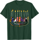 Funny Cat Menorah Hanukkah T-Shirt - T-Shirt | Forest