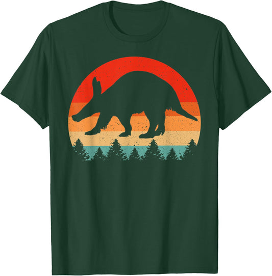 Vintage Retro Aardvark Animal Lover Aardvark T-Shirt - T-Shirt | Forest