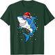 Christmas Shark Shirt Xmas Funny Santa Shark T-Shirt - T-Shirt | Forest
