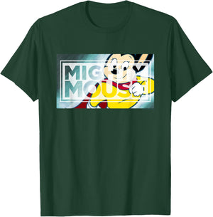 Mighty Mouse Mighty Rectangle T-Shirt - T-Shirt | Forest
