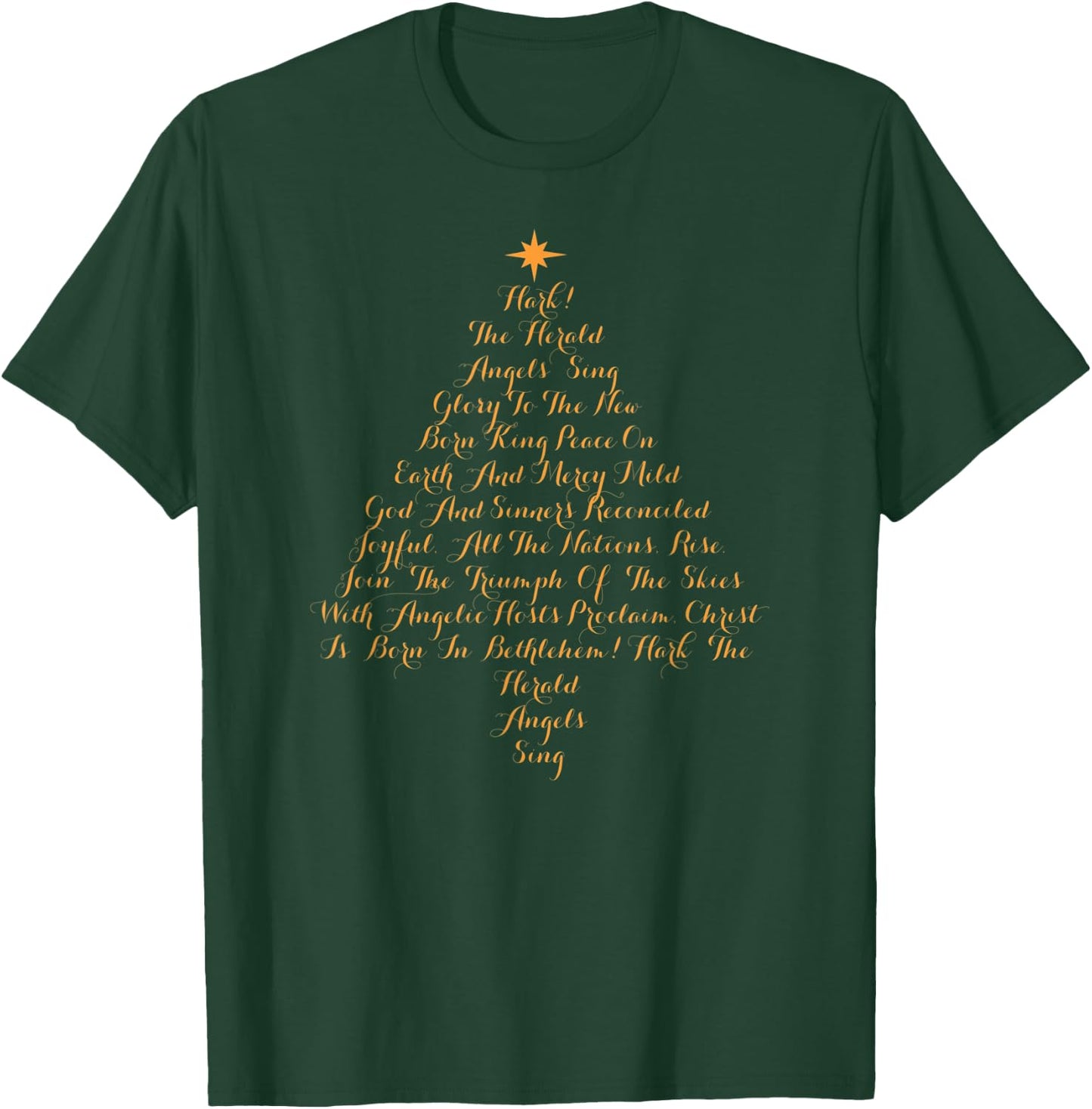 Christmas Carol Hark! The Herald Season T-Shirt - T-Shirt | Forest