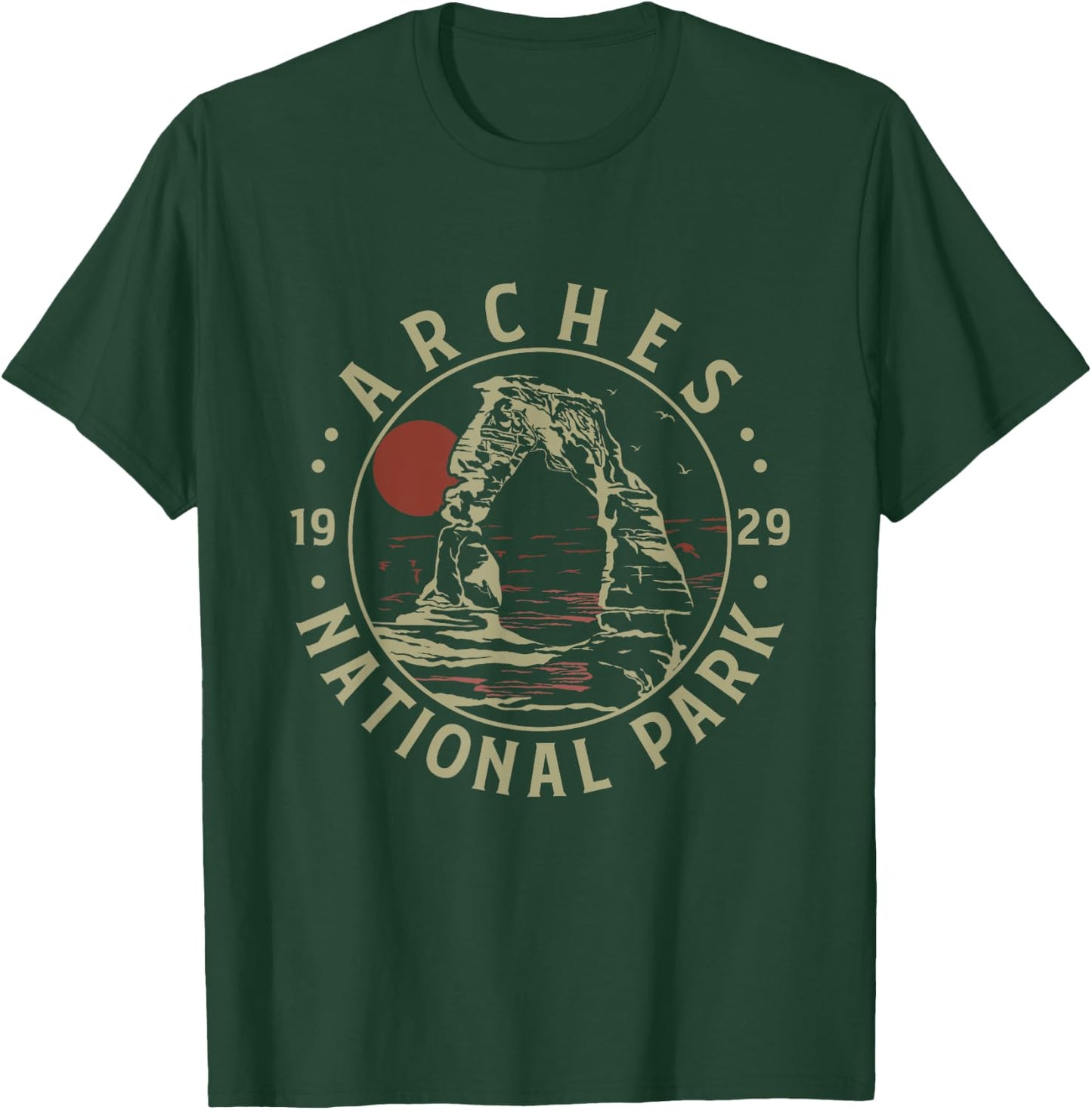 Arches National Park Shirt 1929 National Parks Costume T-Shirt - T-Shirt | Forest