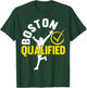 Boston Qualifier Proud Marathon Running T-Shirt - T-Shirt | Forest